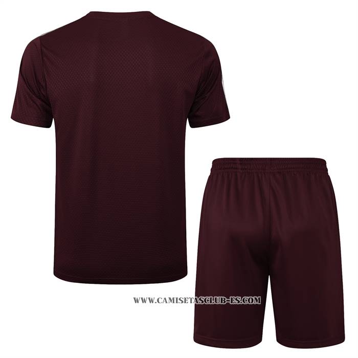 Chandal del Ajax 25-26 Manga Corta Rojo - Pantalon Corto